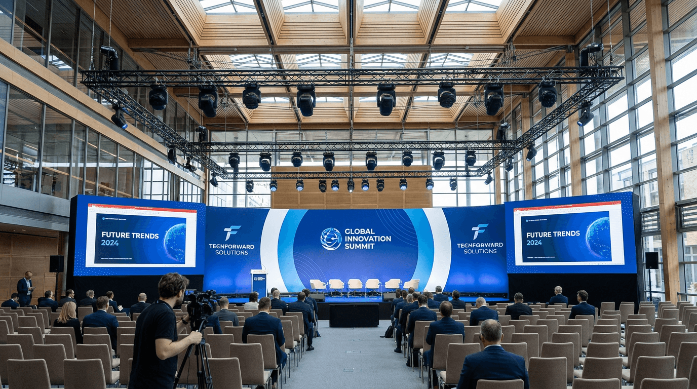 Visualizacion de escenarios para eventos corporativos